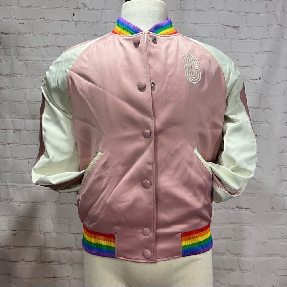 M COACH RAINBOW SOUVENIR JACKET limited edition. Celebrating the LGBTQ - Picture 8 of 16